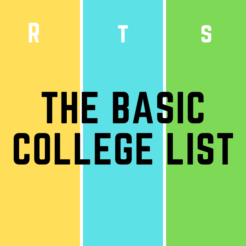 How To Make A College List